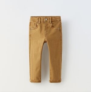 Stylish Tan Kids Jeans